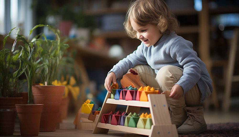 Pourquoi offrir un escabeau Montessori à son enfant ?
